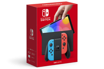 Nintendo Switch有機ELモデルJoy-Con(L)ネオンブルー/(R)ネオンレッド HEG-S-KABAA 4902370548501